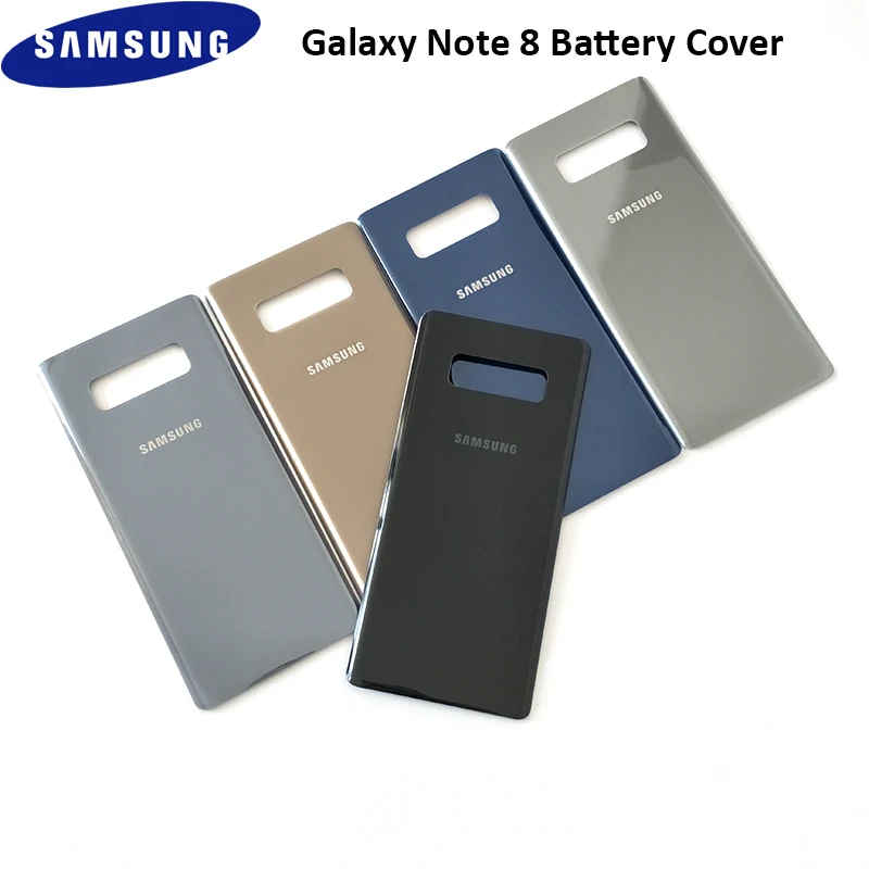 Samsung Note8 Batérie Zadný Kryt Pre Galaxy Note 8 N950 N950F N9500 SM-N950F Sklo Zadné Dvere Telefónne Náhradný plášť S Logom