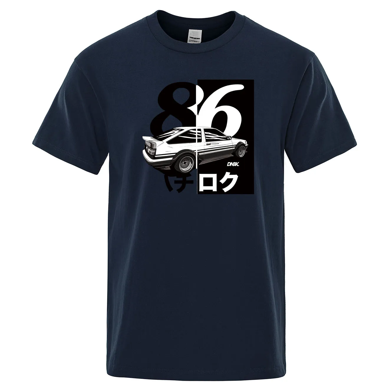 AE86 Počiatočné D Homme Tričko Mužov Tlač Drift t-shirt Módne Cool Tričko Japonské Anime Krátkym Rukávom Letné Bavlna Bežné Topy