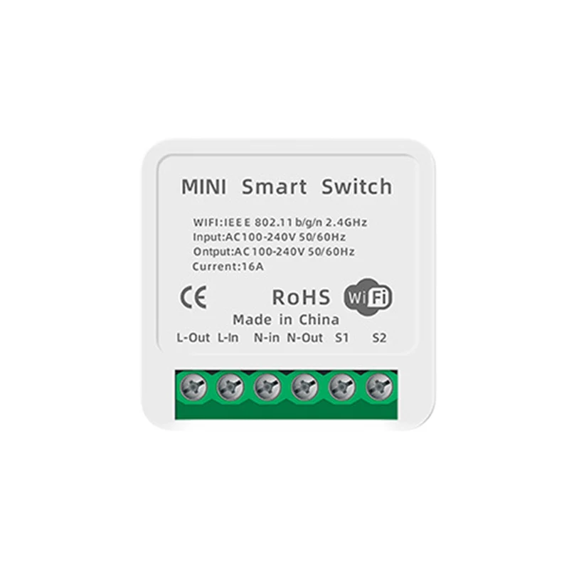 Tuya ZigBee 3.0 Smart Light Switch Modul, Inteligentné Domáce spotrebiče DIY Istič Podporuje 2 Spôsob Kontroly, Práce s Alexa Domovská stránka Google