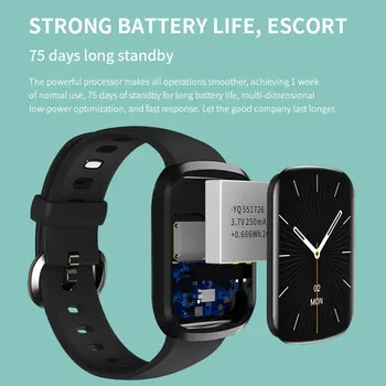 Hw13 1.57 v Smart Hodinky Ženy Srdcovej frekvencie-monitor-Celý Displej-dotykový Fitness Kapela Mužov Nepremokavé Smartwatch Pre Ios Android #g45