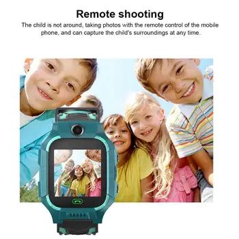 2021 Nové Bluetooth Smart Hodinky GPS GSM Dotyk Tracker SOS Volanie do Hlasovej Monitorovanie Sledovať Alarm S Kamerou Pre Deti Deti