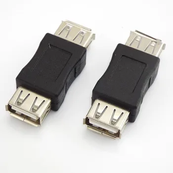 5 ks USB 2.0 Typ Ženy, na Ženy, Konektor Adaptéra USB Konektor Extender Kábel usb Prevodník pre PC, Notebook