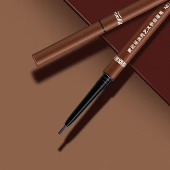 Odporúčame, Ultra-Tenké Obočie Ceruzka Obojstrannú Tenké Vode A Potu Automatické Otáčanie Obočie Ceruzka Na Blond L