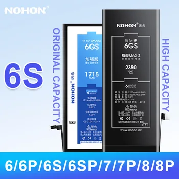 NOHON Batérie pre iPhone 6S 6 7 8 Plus Originálne Náhradné Bateria Pre iPhone 6SPlus 6Plus 7Plus 8Plus