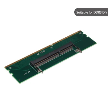 PC Komponent DDR3 RAM Notebook na Stolný Adaptér SODIMM pre DDR3 Converter Ploche Pamäťovú Kartu Pripojiť Oprava Prenosu Karty