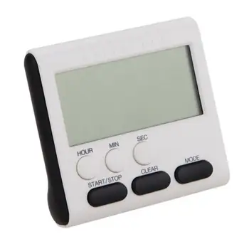 Multifunkčný LCD Digitálny Kuchyňa Mini Varenie Časovač Count-Down Up Hodiny Pripomienka Prenosné Magnetické Stopky Hlasný Alarm Merače