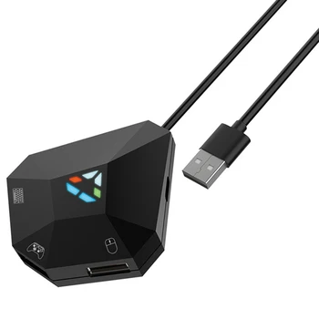 Video herná Klávesnica Myš Adaptér USB Herný ovládač Adaptéra Converter pre Prepnutie / PS3/ PS4 / Jeden / 360 R57