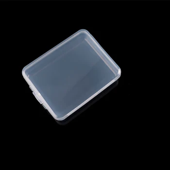 1pcs plastové úložný box rias rozšírenie nástroj pinzety úložný box priehľadný námestie viacúčelový displej skrine