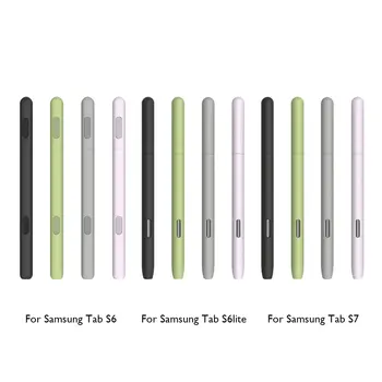 Roztomilý Silikónové puzdro Ochranné Puzdro Kompatibilné Kryt pre Samsung Galaxy Tab S6/S6 Lite/S7 S-Pen Kryt Protector