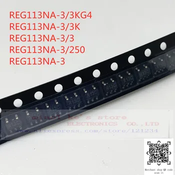 [10pcs]Nové originál: REG113NA-3/3KG4 REG113NA-3/3 K REG113NA-3/3 REG113NA-3/250 REG113NA-3 - IC REG LINEÁRNE 3V 400MA SOT23-5