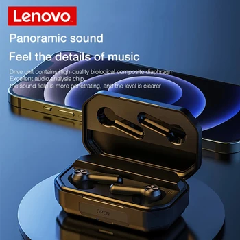 Lenovo LP3 Pro TWS bezdrôtové slúchadlá Bluetooth 5.0 Blutooth Slúchadlá Hifi Zvuk Stereo indikátor Batérie slúchadiel Slúchadlá