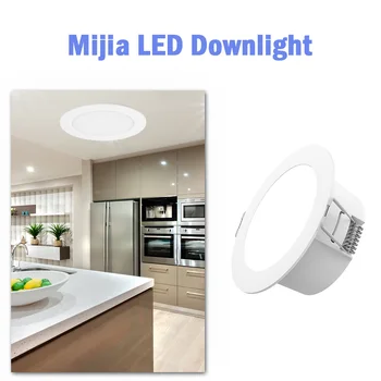 Xiao Mijia Smart LED Downlight Oka Hlas, Diaľkové Ovládanie Smart Svetlo Zapustené Stropné Lampy Domova Zariadenie AC 220V