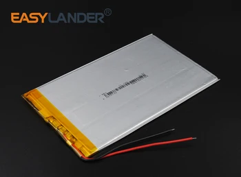3,7 V 3000mAh 2575130 Nabíjateľná li Polymer Li-ion Batéria Pre Bluetooth Notebook, Tablet PC, spotrebná elektronika