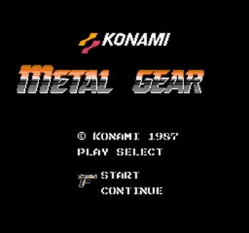 Metal Gear (J) 60 Kolíky 8 Bit Hra Karty