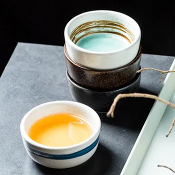 FANCITY Japonský tvorivé čaj poháre, krátke čajových šálok, vysoký čajových šálok, popoludní čaj, poháre v reštauráciách, môže byť použitý ako malý víno