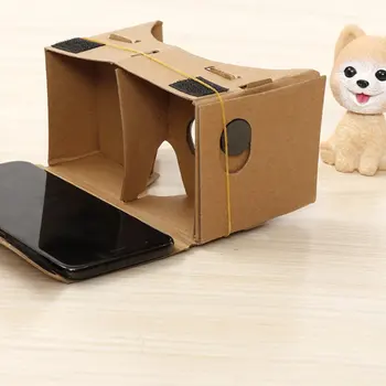 3D pre Google Kartón Okuliare VR Virtuálnej Reality pre mobilný telefón iPhone Vysokej Konfigurácia Nový Typ