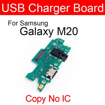 Nabíjanie pomocou pripojenia USB Konektor Dock Rada Pre Samsung Galaxy M20 SM-M205FD M205FD USB Nabíjací Port Flex Stužkový Kábel Nahradenie Opravy Dielov