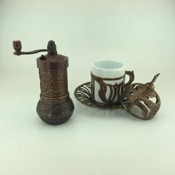 Káva Soľ, Korenie, Korenie Strane Mlyn Brúska Darčekové Dekorácie Kovové Turecký Vyrobené