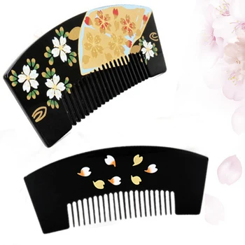 Kimono Cosplay Retro Staroveku Japonský Geisha Vlasy Stick Yukata Tradičné Sakura Vzor Vlásenky Kanzashi Vlasy Hrebeňom Headdress