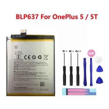 Originálne Náhradné Batérie Pre OnePlus 1+ 1 2 3 3T 5 5T 6 6T 7 BLP571 BLP597 BLP613 BLP633 BLP637 BLP657 Telefón Batérie