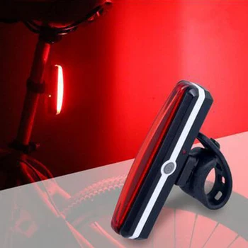 Ultra Svetlé Bicykel Zadné zadné svetlo 26 LED USB nabíjanie Horskej Cyklistiky 6 Režimov Nepremokavé Otepľovanie koncových svetiel MTB Bike Príslušenstvo