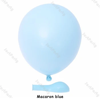 197pcs Zdvojnásobil Marhuľový Balón Garland Svadobné Dekorácie Macaron Modrá Ballon Arch Baby Sprcha Biryhday Party Dekor Coco Globos