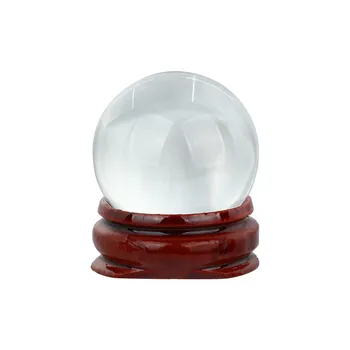 HORÚCE!30 mm Prírodné Quartz Crystal Ball Uzdravenie Loptu Sfére A Stojan Cestovať, fotografovať Dekoratívne декор дома стеклянный шар