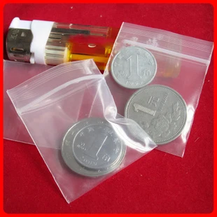 300pcs WxL: 4x5cm hrúbky 0,2 mm PE Uzatvárateľnom jasne zip lock PP/PE plastových obalov obaly Package tašky