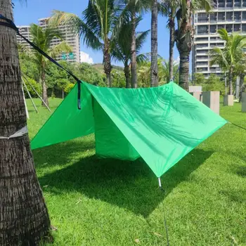 Outdoor Camping Shelter, Strom Stan hojdacia sieť Mosquito Net Visí Pozastavenie Nafukovacie Dážď Pergola Baldachýn Vankúš Dôkaz Matt Q2X0
