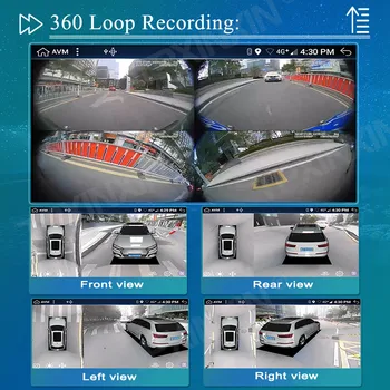 Pre Chevrolet Captiva 2012+ Android Auto 360 HD Auto Surround View Fotoaparát Auto Multimediálny Prehrávač Stereo Rádio, GPS Navigácie IPS