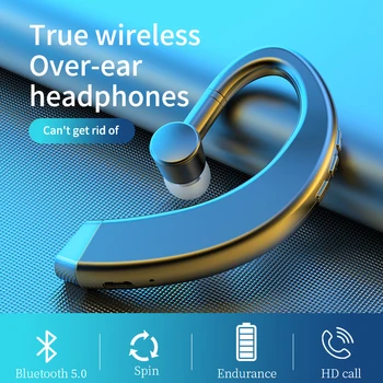 Jednostranné Visí Ucho Slúchadlá Over-ear Bezdrôtový Bluetooth5.0 Riadenia Podnikania Stereo Headset Rýchle Párovanie S Mikrofónom