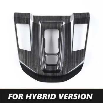 Čierna Titan Gear Shift Panel Kryt Výbava Nehrdzavejúcej Ocele, vhodný Na Honda CRV CR-V 2017-2020 Hybrid alebo Benzínové Verzie