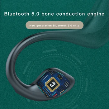 Slúchadlá TWS Nové Kostné Vedenie Bezdrôtový Bluetooth Headset IPX6 Nepremokavé Hands-Free Vonkajšie Športové Slúchadlá S Mikrofónom