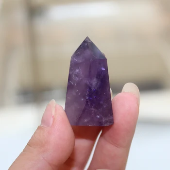 Runyangshi 1PC Prírodné Ametyst Prútik Quartz, deep purple Crystal Opravy Crystal Kameň príslušenstvo Domova