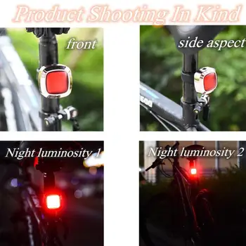 Smart Požičovňa Smart Auto Brzdy Snímanie Svetla IPx6 Vodotesný LED Nabíjania Cyklistické zadné svetlo na Bicykel Zadné Svetlo Príslušenstvo