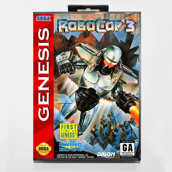 Robocop 3 16bit MD Hra Karty Pre Sega Mega Drive/ Genesis s Retail Box