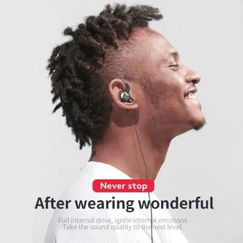 HIFI Stereo Káblové Slúchadlá Basy Slúchadlá Zníženie Hluku Športové Slúchadlá 3,5 mm Káblové Gaming Headset pre Xiao Huawei Iphone