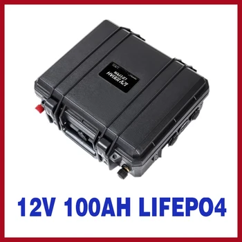 12V lifepo4 batérie 100Ah 200Ah s BMS nabíjateľná nepremokavé Morských RV Vonkajšie zálohy solárny invertor Lítiová batéria