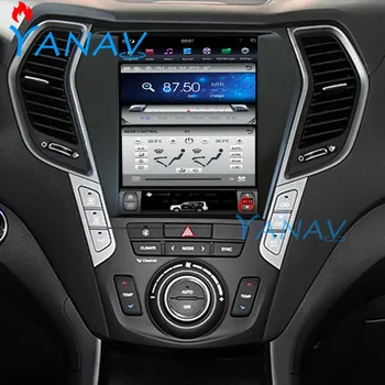 Autorádia GPS Navigácia-Hyundai IX45/Santa FE roky 2013-2018 Auto Videa, Multimediálny Prehrávač Audio Stereo Vertikálne Obrazovkou, DVD Prehrávač