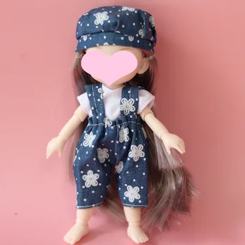 Nové 16 cm Bábiky Oblečenie Vhodné pre 1/12 BJD Doll Oblečenie Doplnky pre Bábiky Fashion Dress Up Hračky Princezná Šaty Dievča Dary