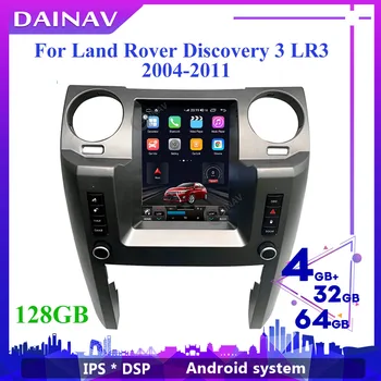 Android 10.0 Vertikálne Obrazovke Android, autorádia GPS Navigácia Pre Land Rover Discovery 3 LR3 2004-2011 Auto Multimediálne DVD Prehrávač