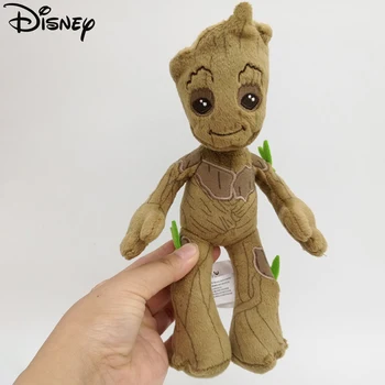 22 cm Disney, Marvel Groot Strom Muž Plyšové Hračky Bábiky Plnené Opatrovníci Galaxy Cartoon Málo Muppet Darčeky Pre Deti Kid