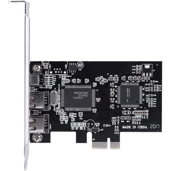 PCI-E slot karty PCI Express FireWire Kartu, IEEE 1394 Radič Karty s Firewire Kábel, pre Video, Audio Prenos,Atď