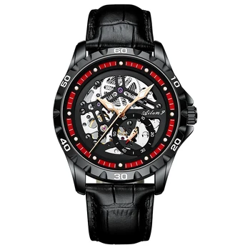 Hodinky pánske automatické mechanické hodinky Ailang dizajn značky duté módne svetelný nepremokavé nové 2021 pánske hodinky