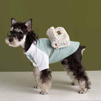 Pes T-shirt Pohodlné, Priedušné Oblečenie, Luxusné Oblečenie pre psy, pre Malé Psy Dizajnér francúzsky Buldog, Bradáče Dropshipping