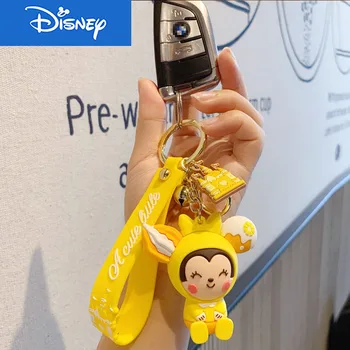 Nový Roztomilý Disney Creative Auto Dezert Mickey Minnie Keyring Žena Krásne Milovníkov Cartoon Prívesok Na Taška Na Príslušenstvo Keychain