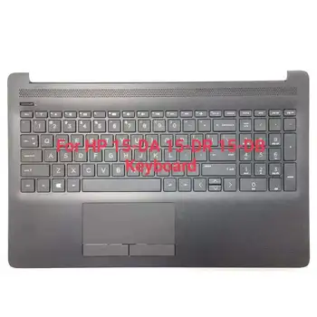 Nové originál US Klávesnica+touchpad opierka Dlaní vrchný Kryt Pre HP Pavilion15-DA 15-DB 15-DR 250 255 Spodnej Prípade L20387-001