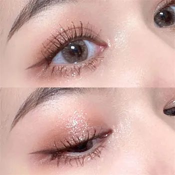 8 Farba Monochromatické Lesk Eyeshadow Palety dlhotrvajúci Trblietavé Očné tiene Palety Očných Pigmentov Oči make-up kórejský Kozmetika