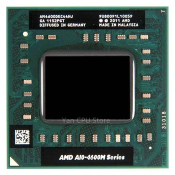 Feer doprava AMD A10-Series A10-4600M A10 4600M 2.3 GHz Quad-Core Quad-Niť CPU Procesor AM4600DEC44HJ Zásuvky FS1