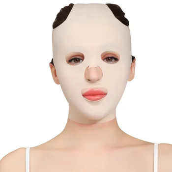Face Lift Maska Tenké Tvár Nástroje Znížiť Dvojitá Brada V-Line Tvarovanie Obväz Chudnutie Proti Vráskam Priedušná Tvár V Shaper Maska